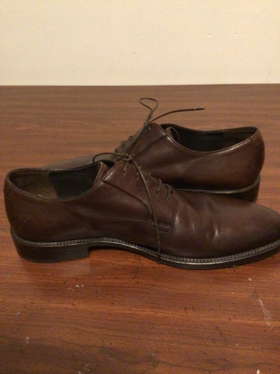 TOMBOLINI Italian leather handmade elegant dress shoes wedding business SZ 44 main image 11